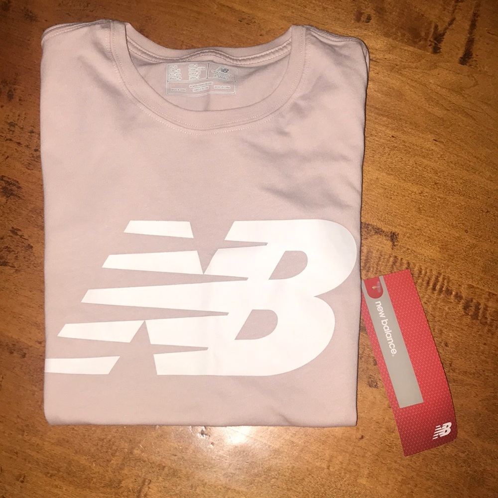 New Balance blush tee XS